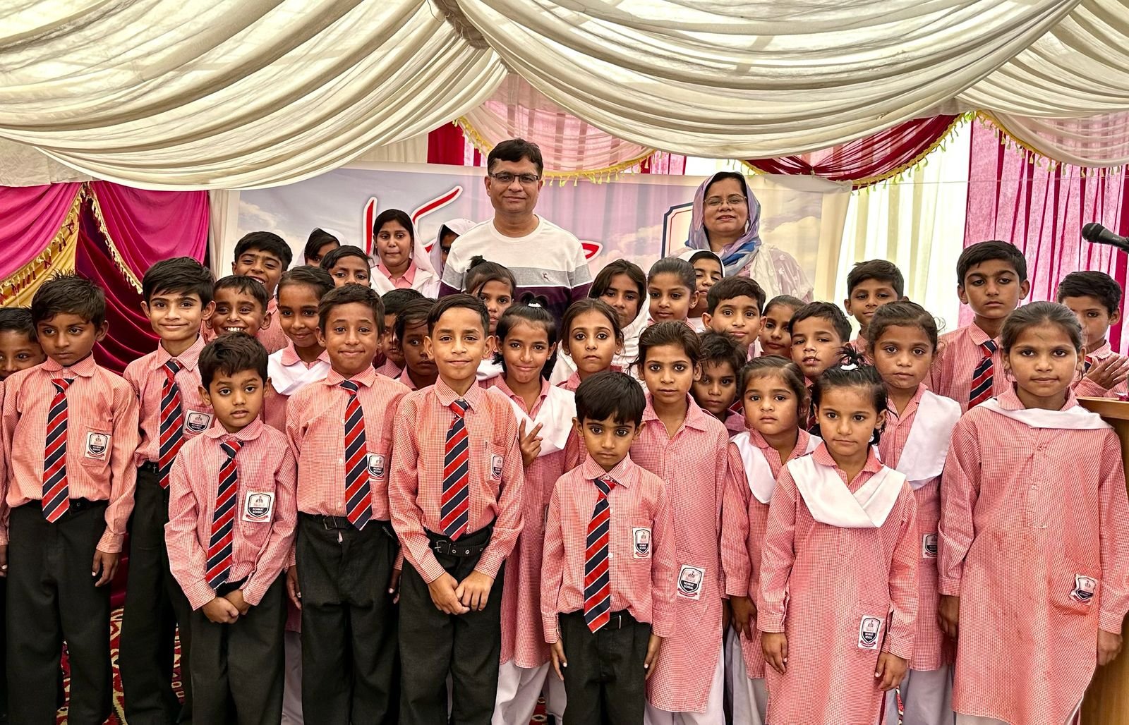 A Memorable Visit  and Celebration at Rehmat School